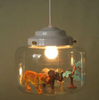 Smaller Zoo | Pendant lamp with glass shade