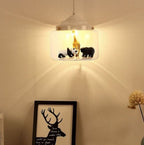 Smaller Zoo | Pendant lamp with glass shade