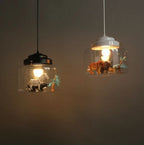 Smaller Zoo | Pendant lamp with glass shade