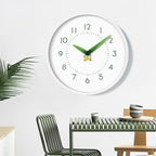 Timeless Perch Clock - Chic Natural Time Clock with Bird and Flowers