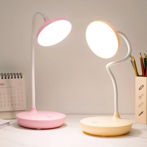 Desk lamp with USB charging function