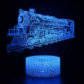 3D Lamp Locomotive Vintage