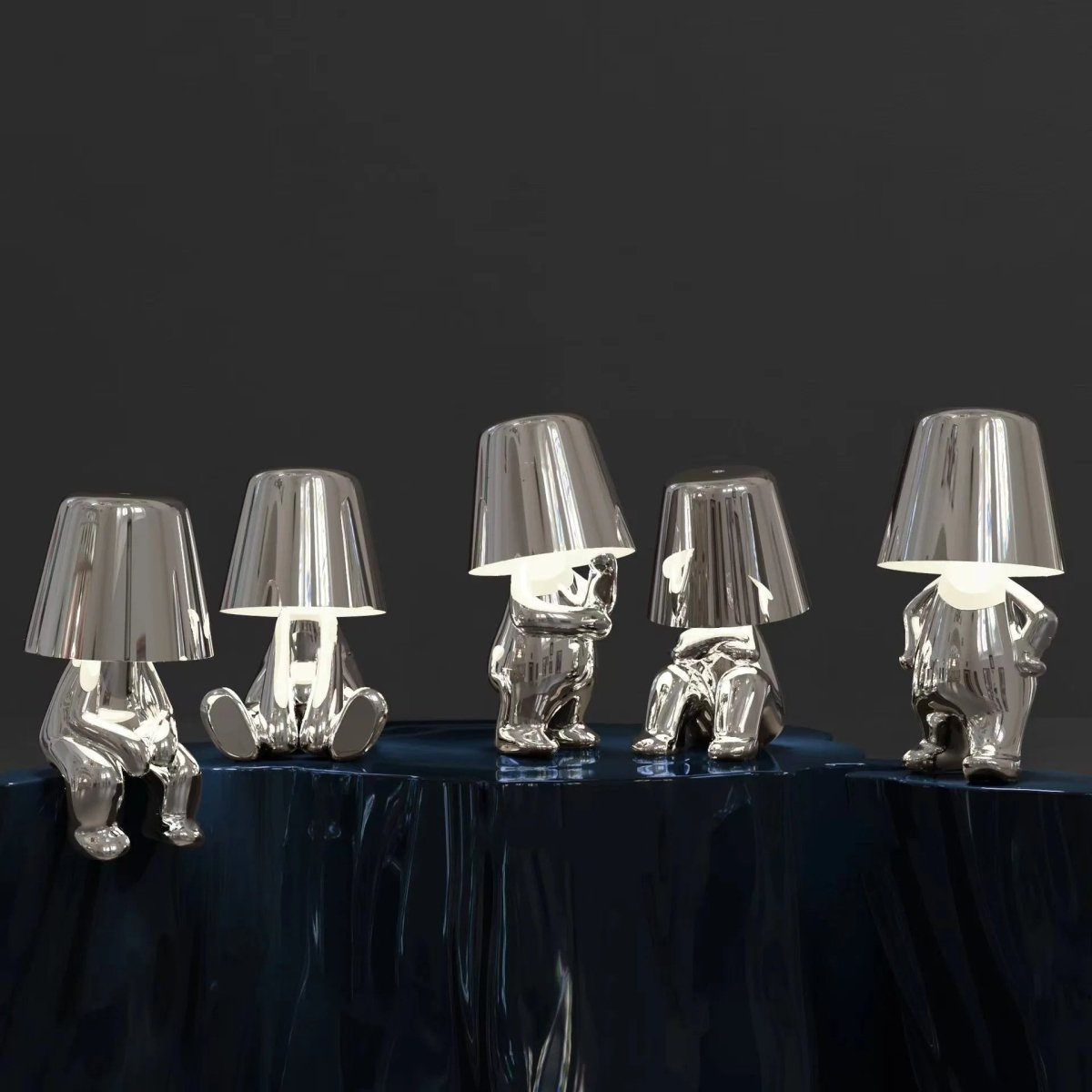 ATMOSEN – Dimmable LED Lamp with Minimalist Design & Adjustable Brightness