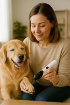 LUCKYNAIL – Quiet Electric Pet Nail Grinder with USB Rechargeable Power