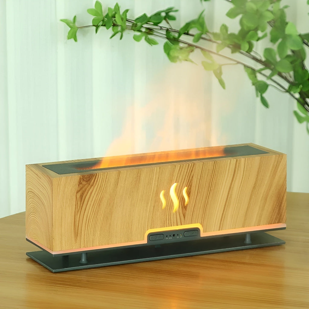 AtmosphereMist 3-in-1 Humidifier with Flame Light and Aroma