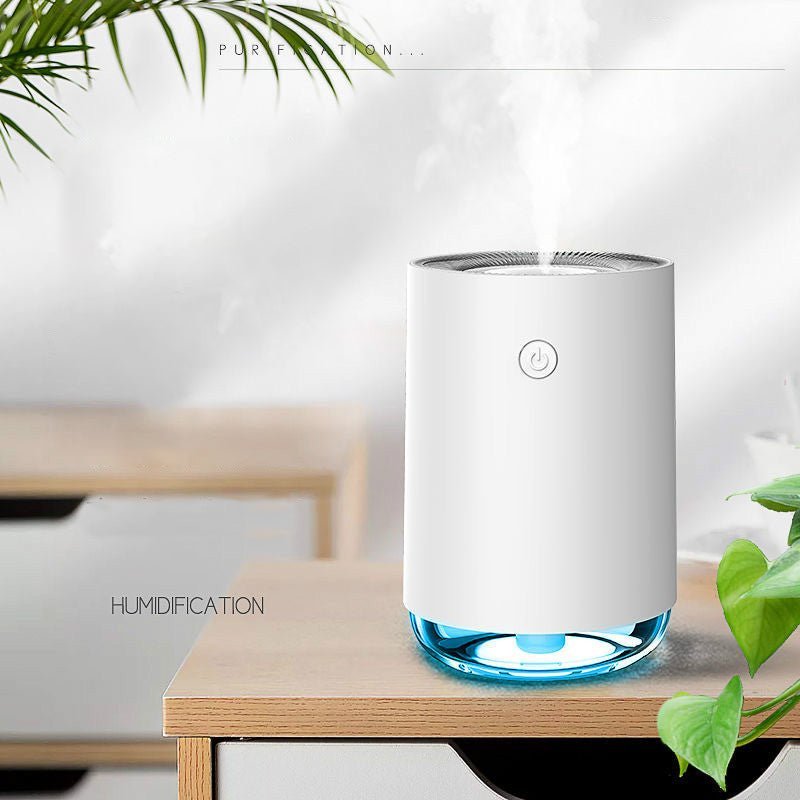 MistFris Mini Humidifier – Whisper-quiet and USB-powered (2W)