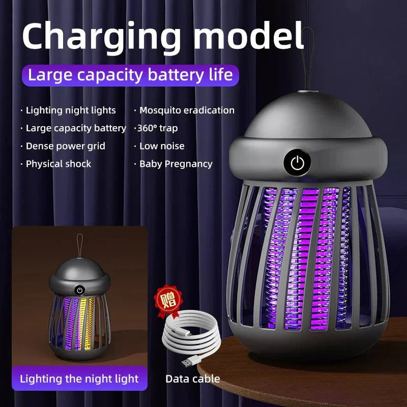 SilentZap – Silent UV Mosquito Killer Lamp for Indoor & Outdoor Use