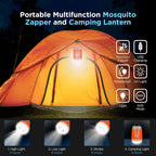 3-in-1 Electric Mosquito & Bug Zapper with UV Light & Fan for Indoor and Outdoor Insect Control
