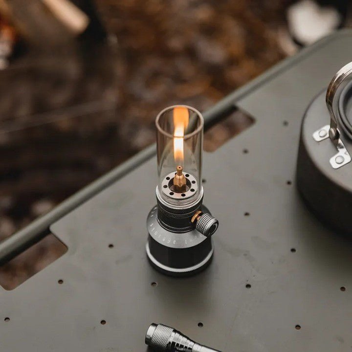 LUMETRA – Adjustable Butane Camping Lamp for Flexible Light Settings