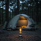 LUMETRA – Adjustable Butane Camping Lamp for Flexible Light Settings
