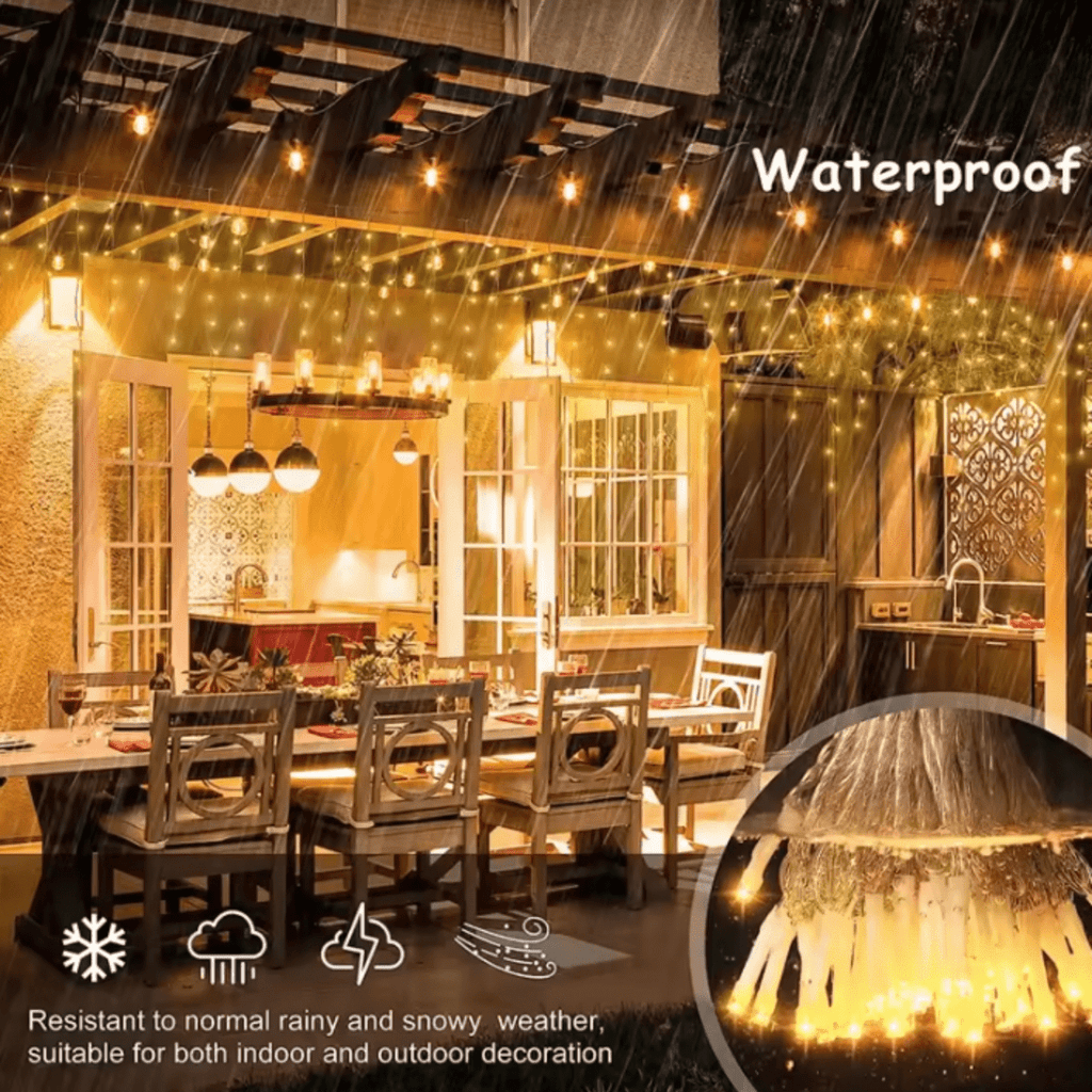 LUMICURTAIN – LED Garden Curtains for Sparkling Outdoor Ambiance
