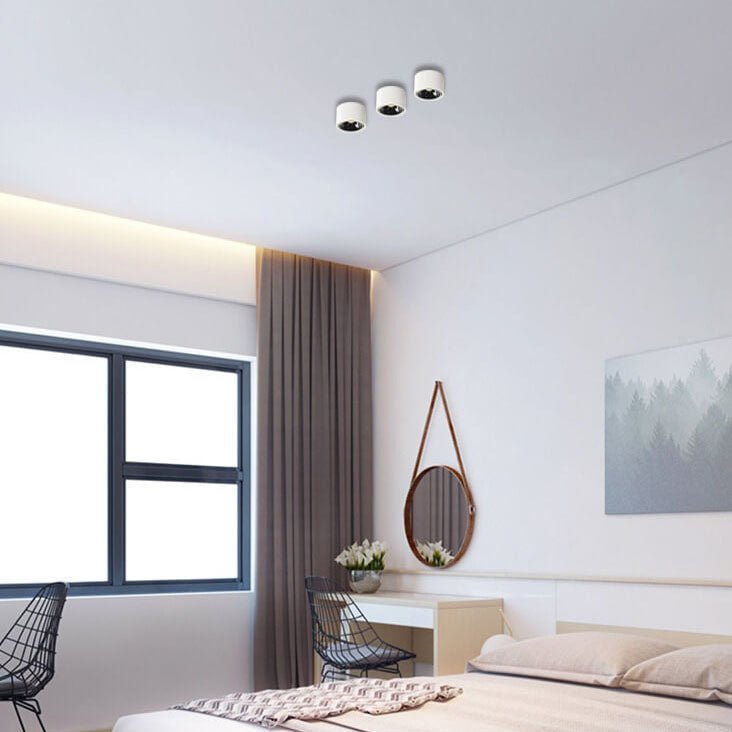 LumiDisk – Modern Minimalist LED Ceiling Light for Focused Illumination