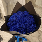 Fleurion Forever Bloom Rose | Real preserved glitter rose for romantic gifts and home decoration