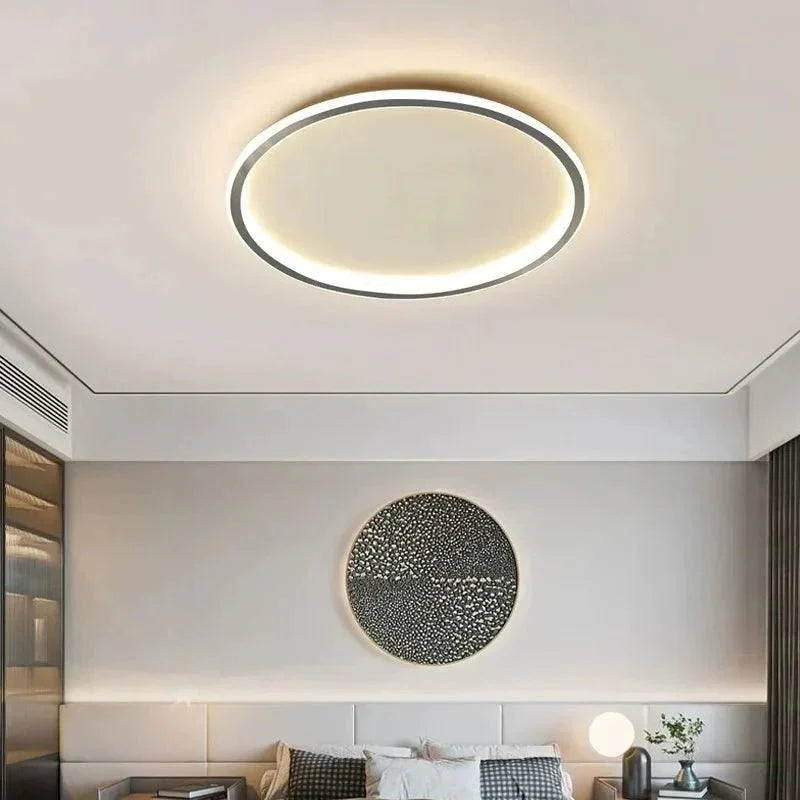 AuraRing - Modern ceiling light - Minimalist design - Illuminate elegantly
