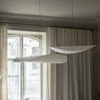 EleganceLoom - Silk pendant lamp - Modern design - Chic and sophisticated