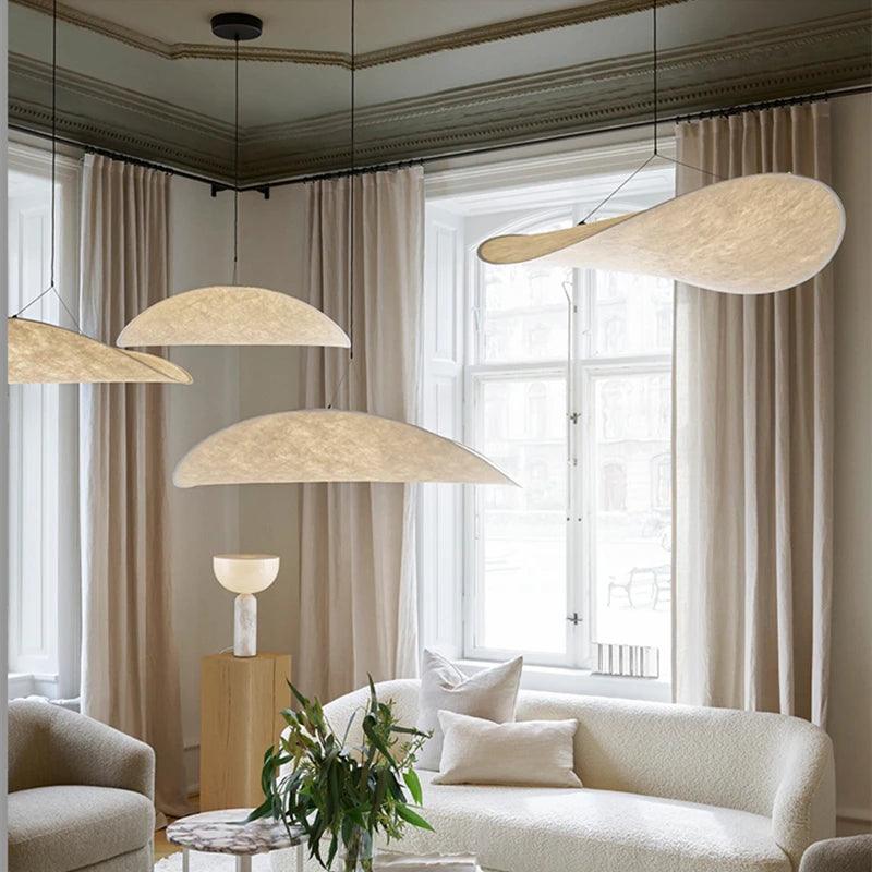 EleganceLoom - Silk pendant lamp - Modern design - Chic and sophisticated