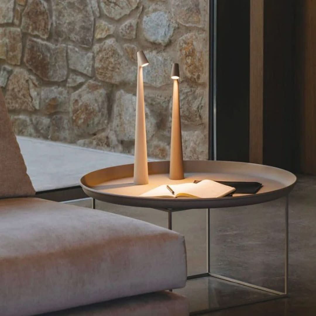 Nordic Minimalist Design Mood Light | Wireless | LED | Reading Lamp | Table Lamp