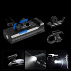 ROADGLOW X – 5000 Lumen Bike Light with 12 LEDs & USB-C Rechargeable Battery