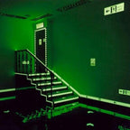 Bright fluorescent night adhesive tape