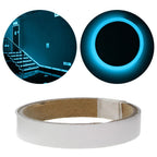 Bright fluorescent night adhesive tape