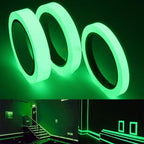 Bright fluorescent night adhesive tape