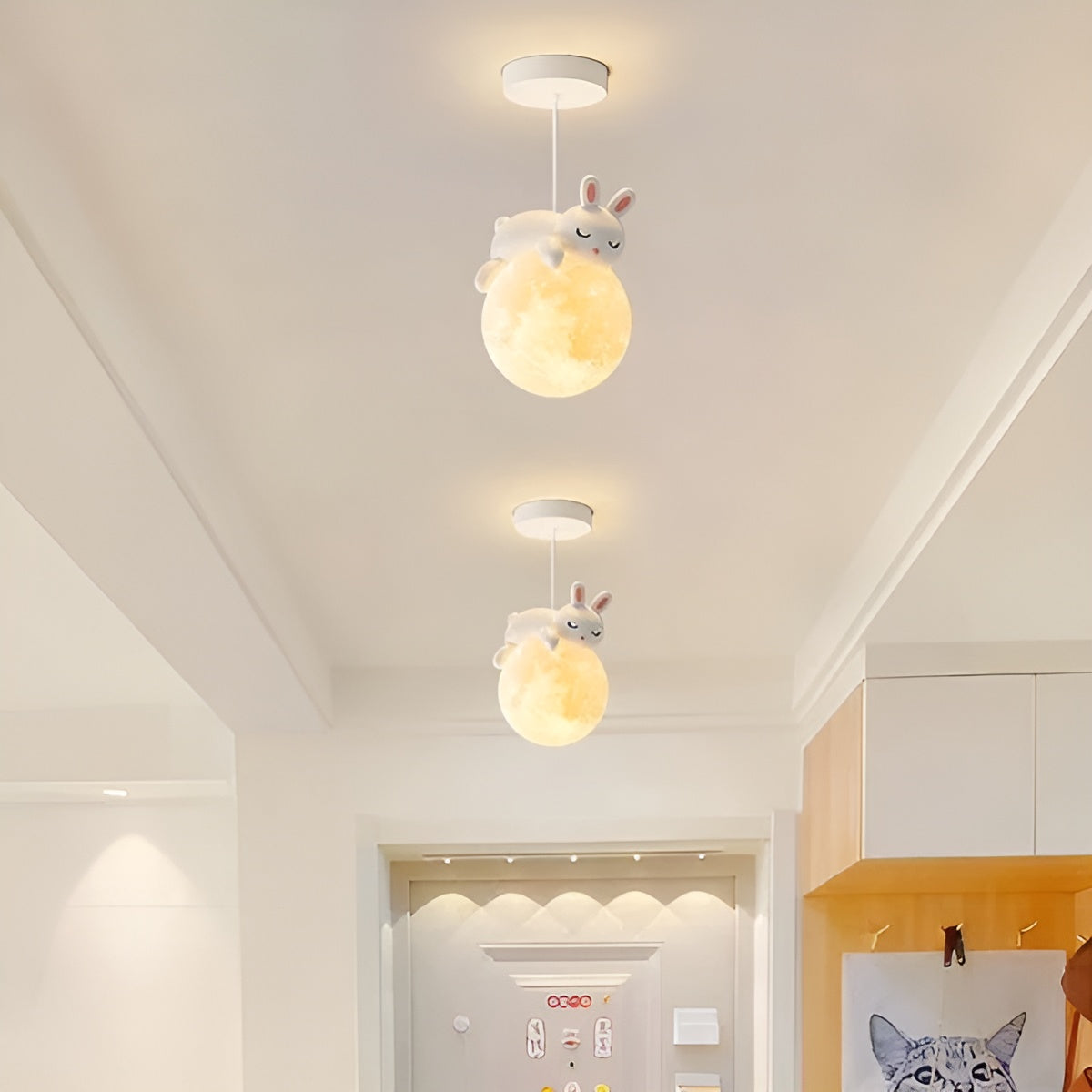 LunarBuddy Pendant Light – Cute Animals