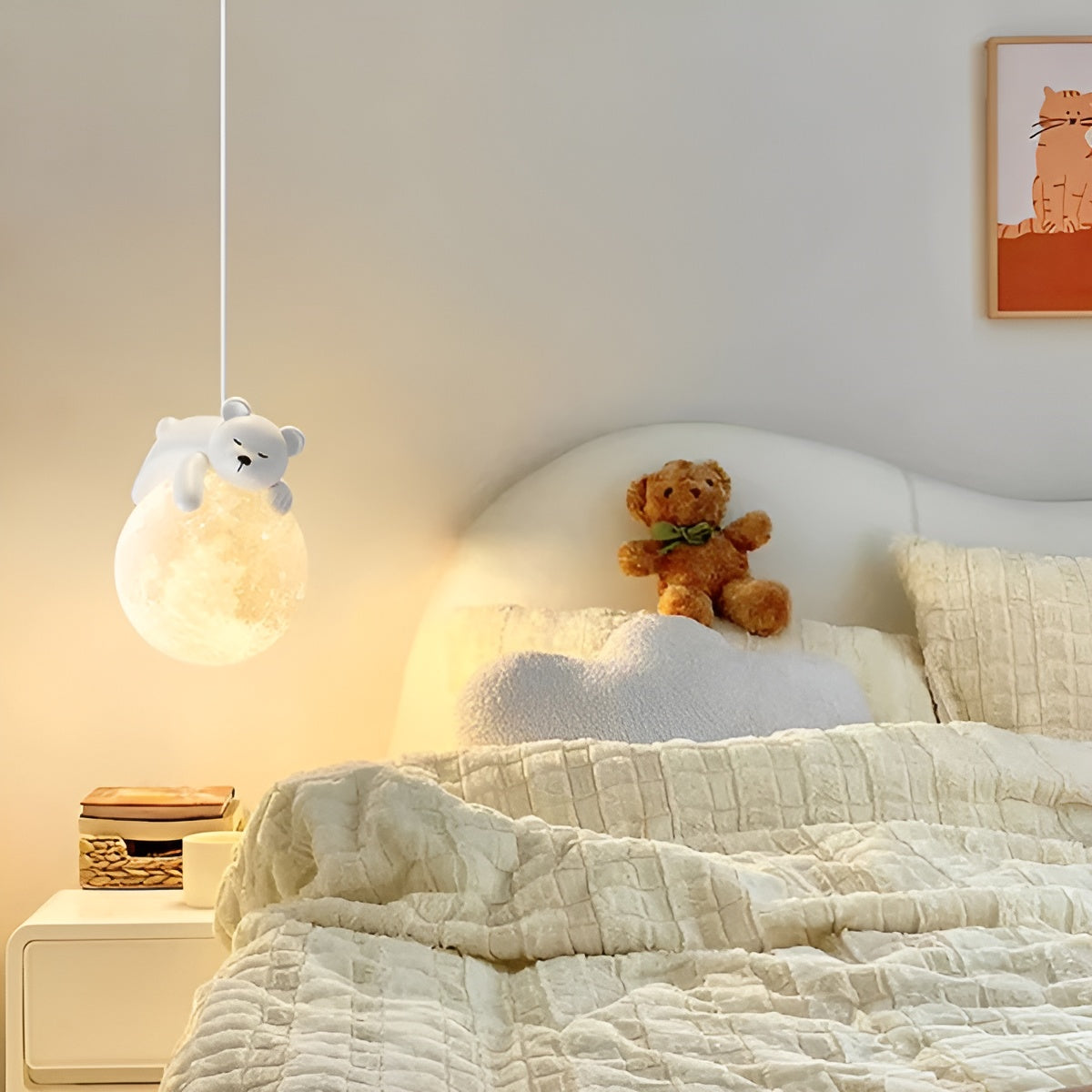 LunarBuddy Pendant Light – Cute Animals