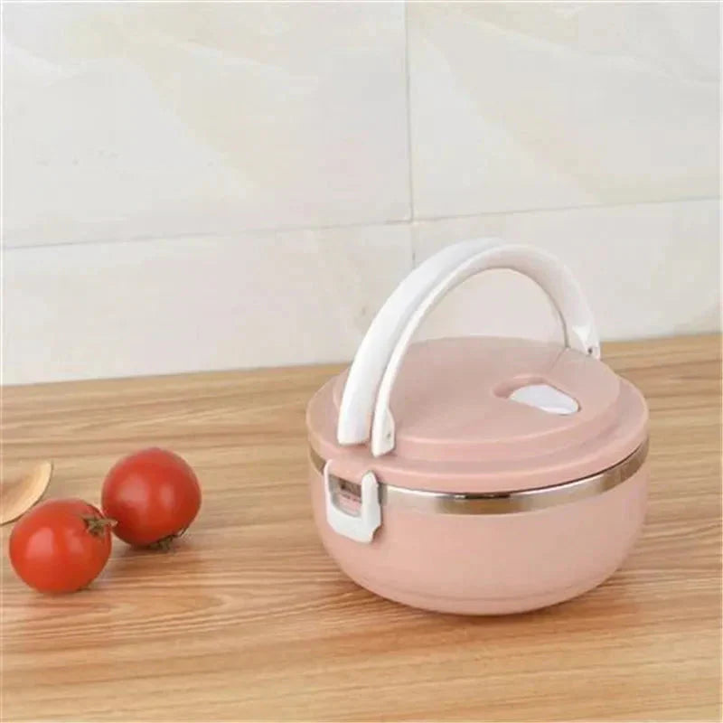 Heat Insulated Lunch Box | Keeps Food Hot for 6 Hours, Leak-Proof & Ideal for Work, School, and Picnics
