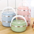 Heat Insulated Lunch Box | Keeps Food Hot for 6 Hours, Leak-Proof & Ideal for Work, School, and Picnics