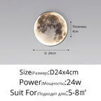 Lune d'Or Lamp