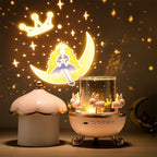 Lunivra – Enchanted Dream Projector with Music & 12 Light Patterns