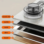 Wall-Mounted Suction Cup Spice Rack Organizer for Kitchen Storage and Easy Access to Spices