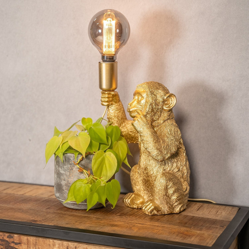 Luxe GoldenChimp Table Lamp