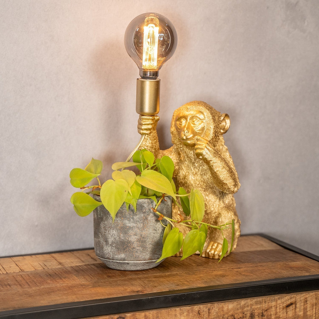 Luxe GoldenChimp Table Lamp