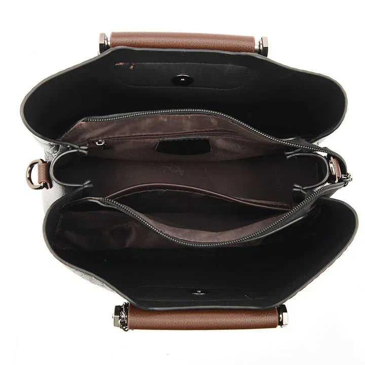 Luxe Leather Women's Handbag - Amara