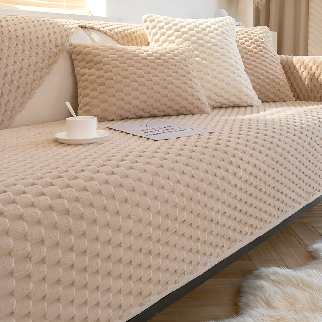 Luxe Velvet Sofa Cover - VeluLuxe