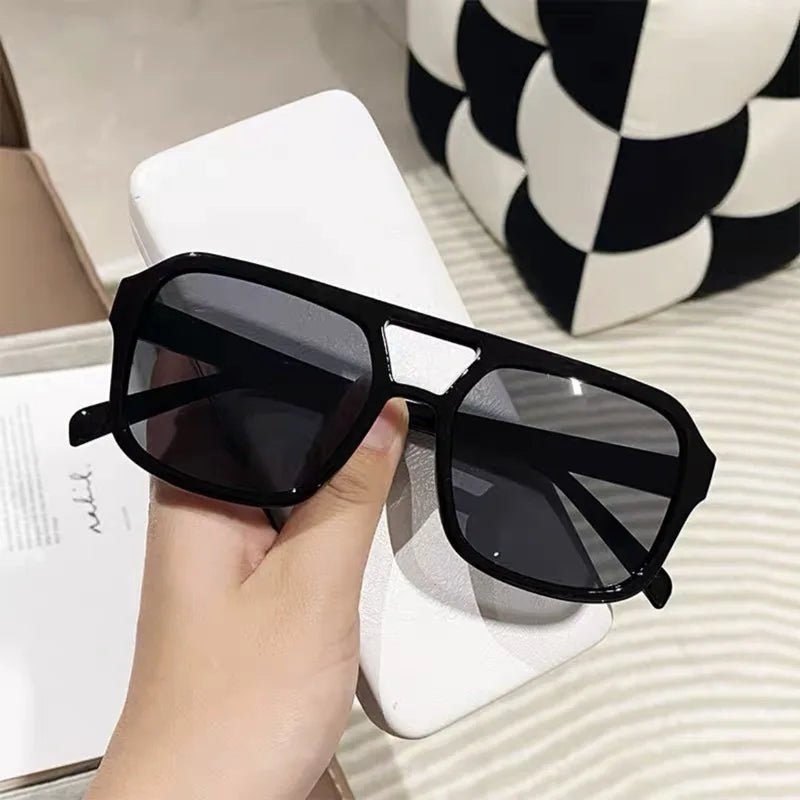LUXEGLAM SHADES – Retro Cat Eye Sunglasses with UV400 Protection