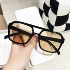 LUXEGLAM SHADES – Retro Cat Eye Sunglasses with UV400 Protection