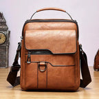 LeatherLux Elegant Leather Shoulder Bag | High-Quality Design | Practical & Stylish for Everyday & Office