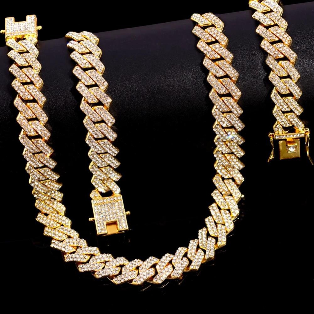LuxeLink - Dog Gold Chain Collar