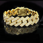 LuxeLink - Dog Gold Chain Collar