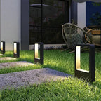 Elegant Aluminum Floor Lamp for a Luxurious Shine Outdoors