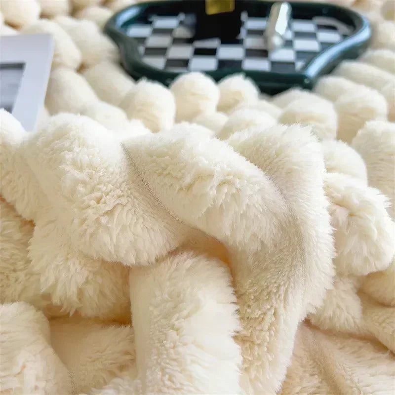 LuxuraWrap Soft Plush Maxi Blanket