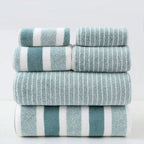 8-Piece Coral Fleece Towel Set – Ultra-Soft & Quick-Drying
