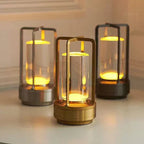 Crystal Table Lamp with Touch Control and Adjustable Brightness