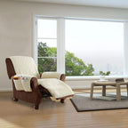 Plush Sofa Cover Side Storage Pockets