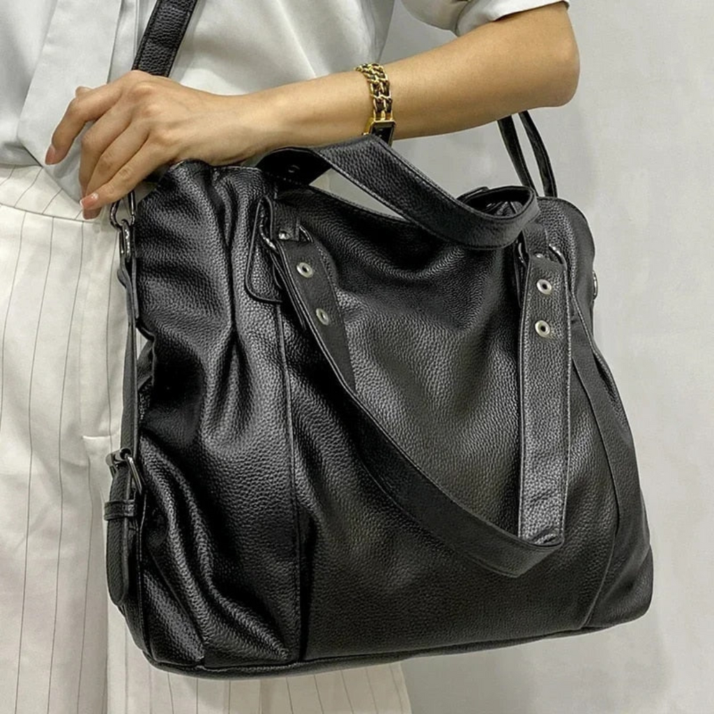 Luxury Leather Ladies Shoulder Bag - EliteCarry