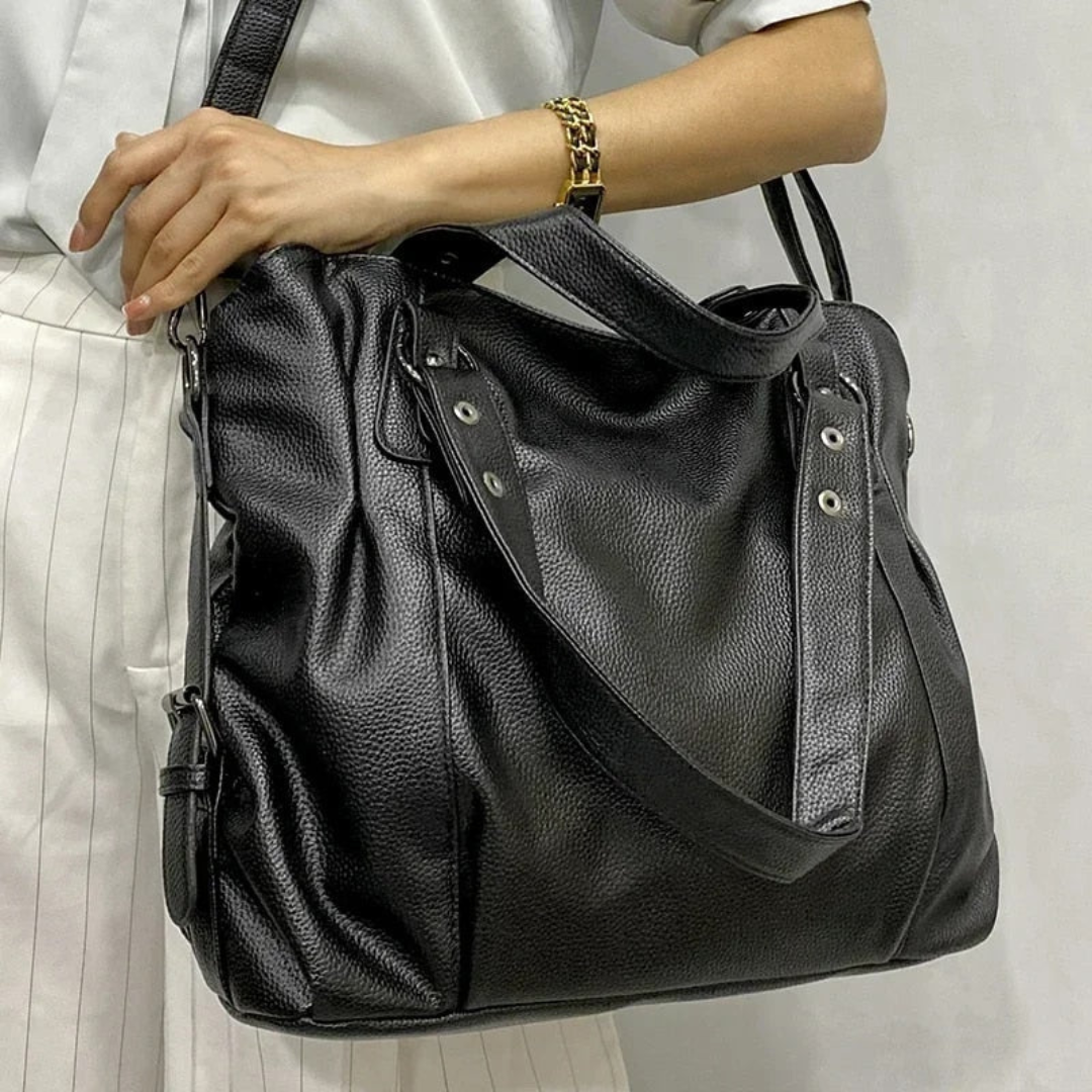 Luxury Leather Ladies Shoulder Bag - EliteCarry