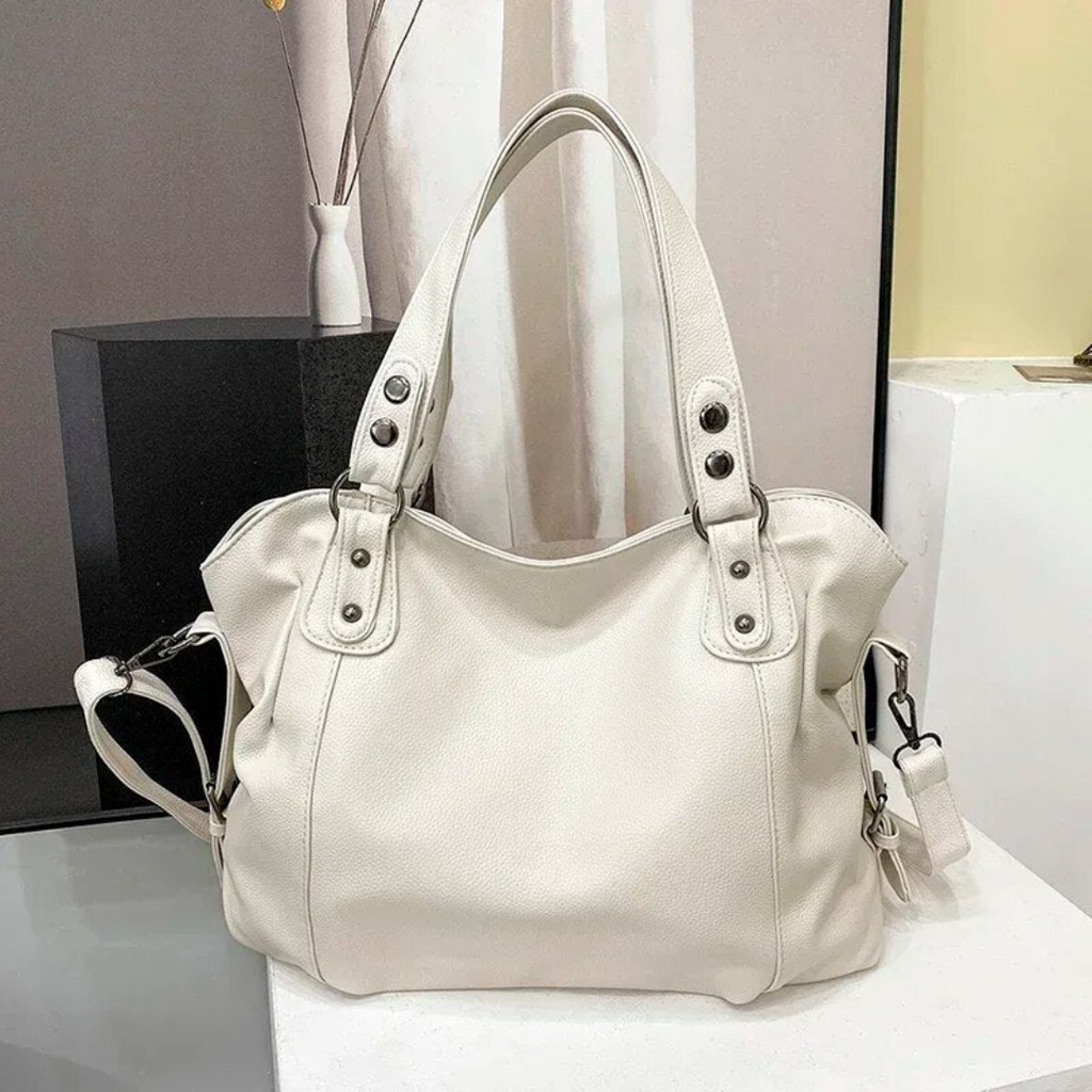 Luxury Leather Ladies Shoulder Bag - EliteCarry