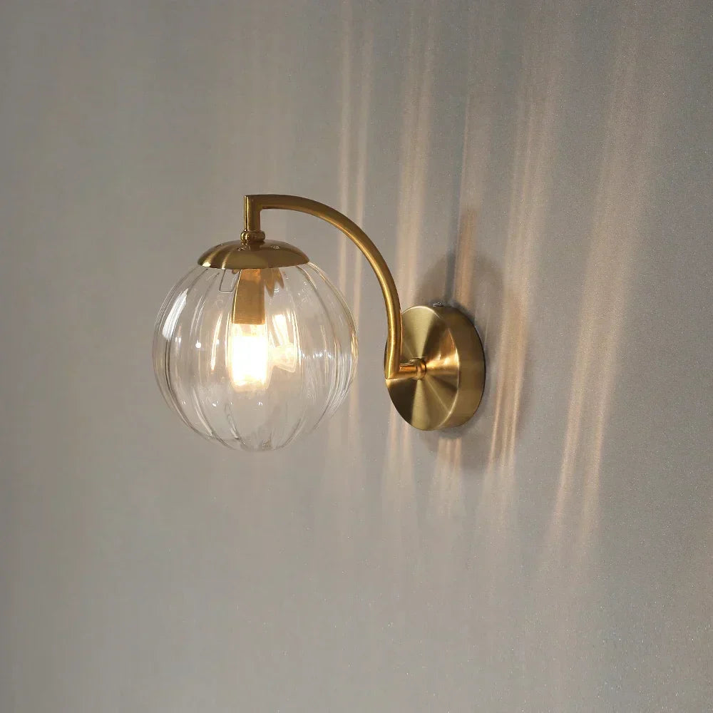 Luxury Modern Wall Lamp Made of Glass - CrystalGlow